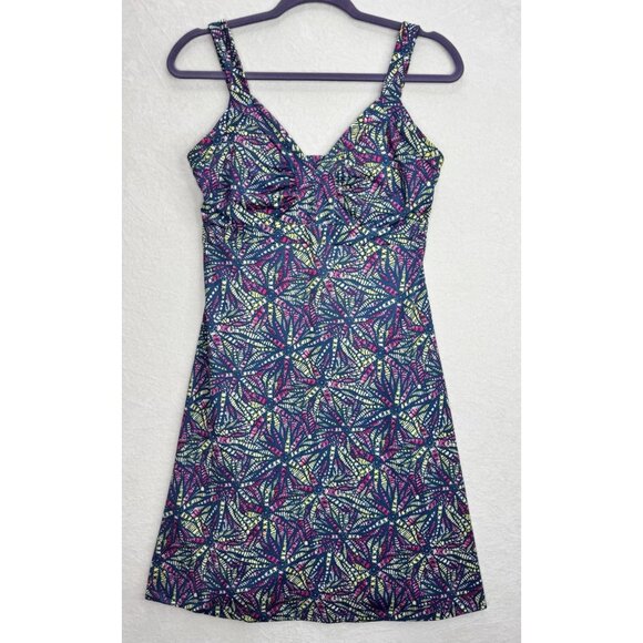 Patagonia Women's Minette Dress Size Medium in Big Congo Glass Blue - Picture 6 of 12